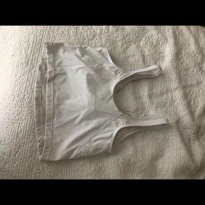 Plain White Gym Tank